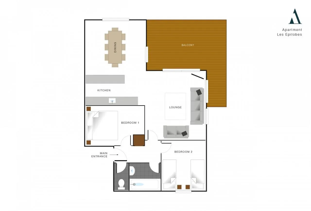Les Epilobes 3 Apartment Landry France